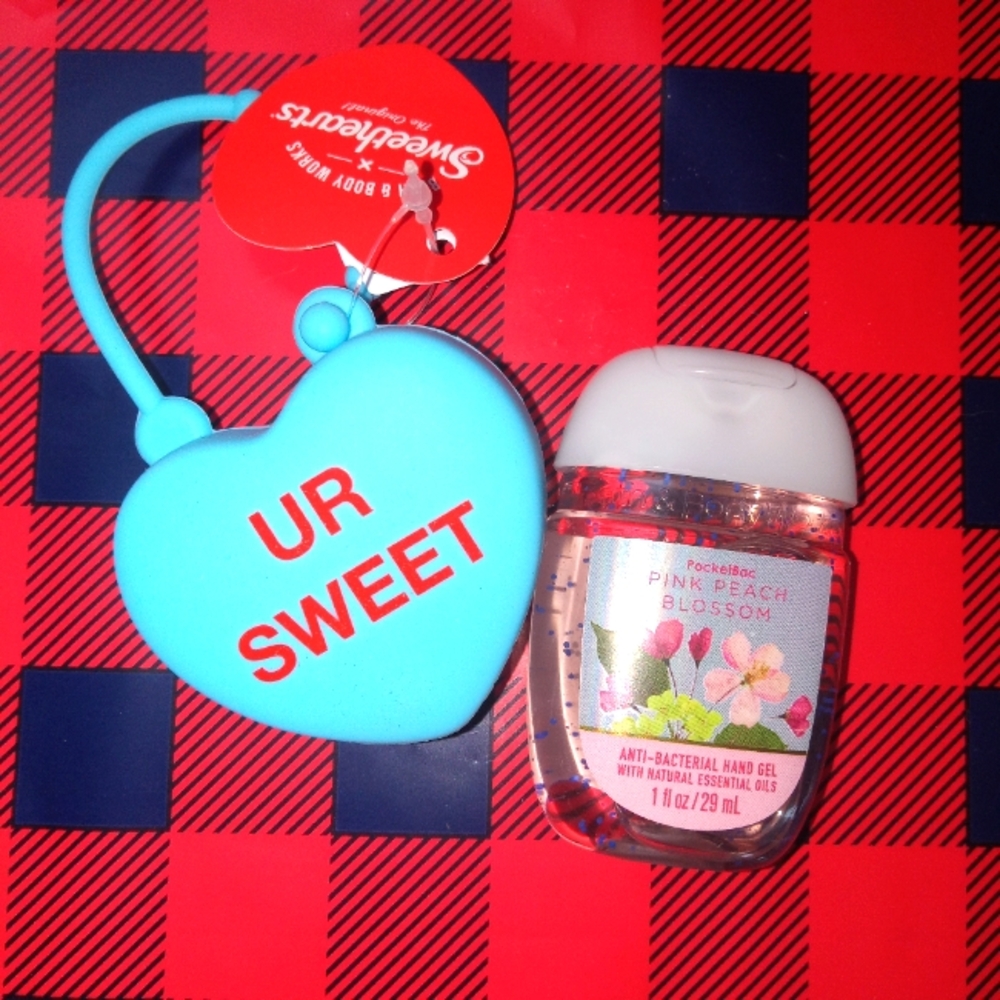 Sweethearts Pocketbac Holder With Sanitizer